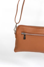 Load image into Gallery viewer, Tan Mini Crossbody Slouch