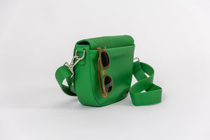 Emerald Green  Saddle Bag